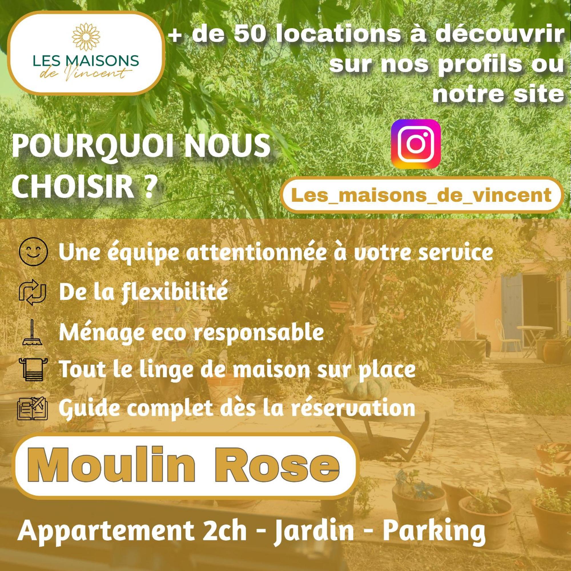 Moulin Rose, Parking - Jardin Lägenhet Arles Exteriör bild